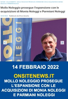 Mollo Noleggio Acquisisce Monia Noleggi Parmiani Noleggi Copertina