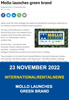 Copertina Mollo Launches Green Brand