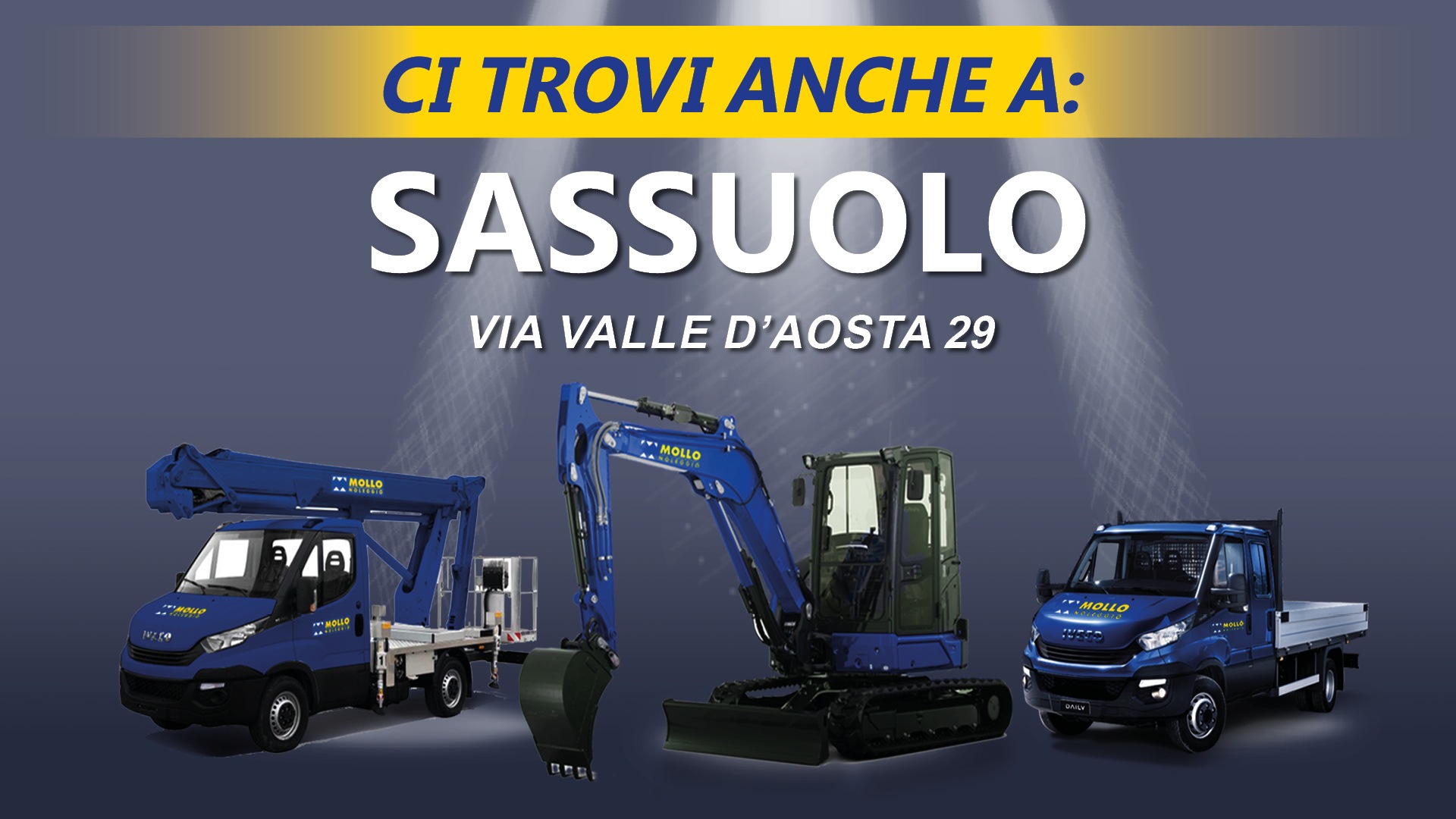 Apertura Sassuolo Mollo Noleggio