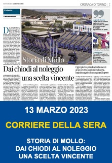 Corriere Della Sera Storia Di Mollo Dai Chiodi Al Noleggio Una Scelta Vincente
