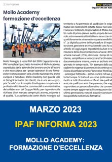 Ipaf Informa 2023 Mollo Academy Formazione D Eccellenza