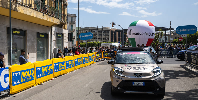 Mollo Noleggio protagonista del Giro d'Italia 2023