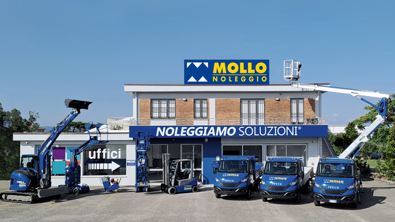 foto della sede del centro Mollo Noleggio a Rimini